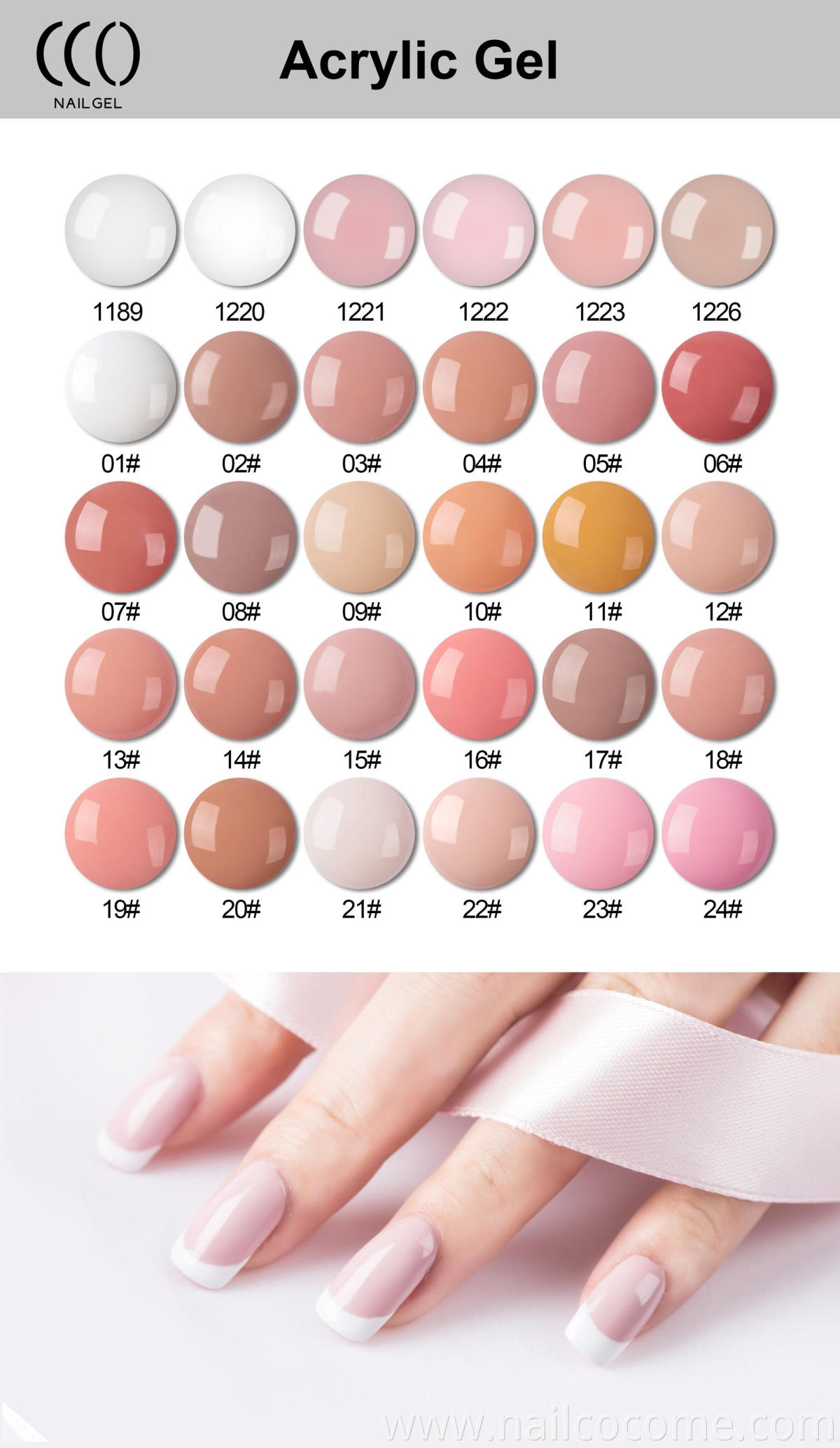 CCO New Arrival Easy To Apply OEM Acrylic Gel Polish For Nail Art Polish Wholesale Poly Gel